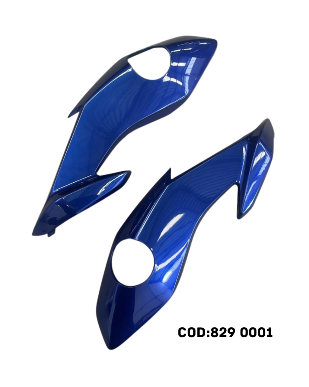 CARENAGEM/ BANANINHA DO FAROL FAN 160 22 ESD AZUL PEROLIZADO