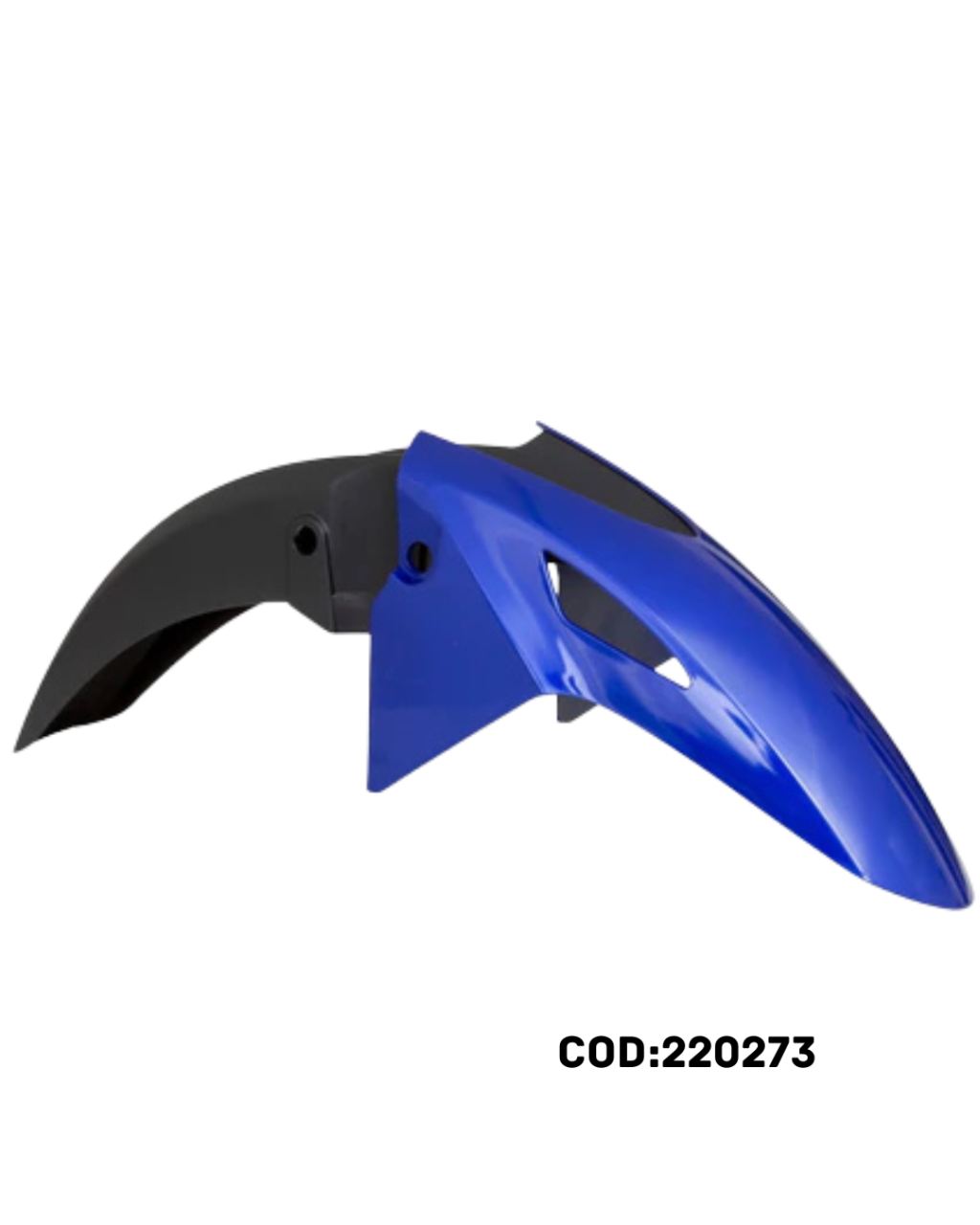 KIT PARALAMA DIANTEIRO COMPLETO TITAN/ FAN/ START 160 25/  AZUL CARAIVA