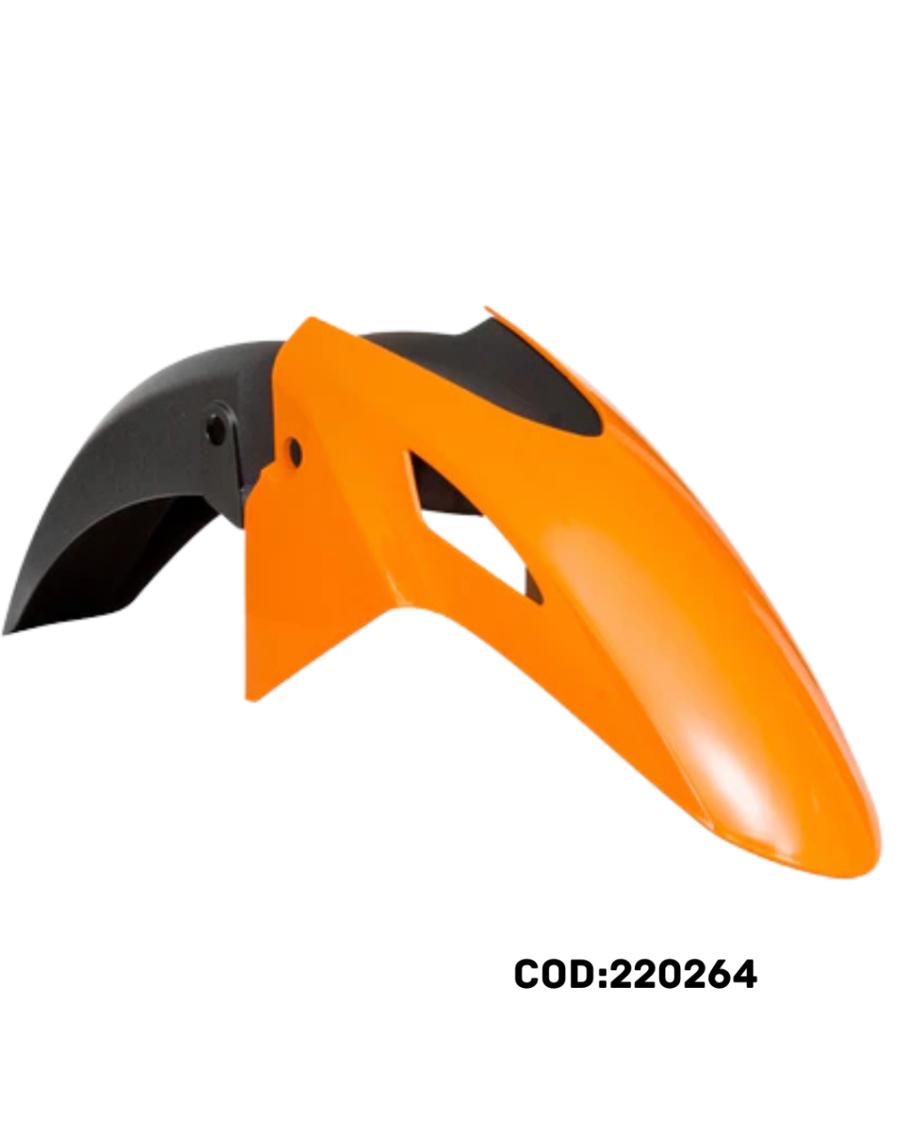 KIT PARALAMA DIANTEIRO COMPLETO TITAN/ FAN/ START 160 25/  LARANJA BEDUIN