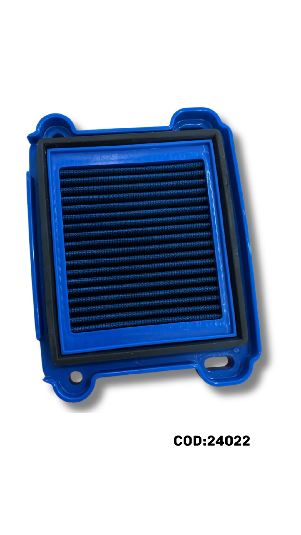 KIT FILTRO DE AR ESPORTIVO LAVÁVEL TITAN/FAN 125/150 09-13 POP 100/110 AZUL - AZUL