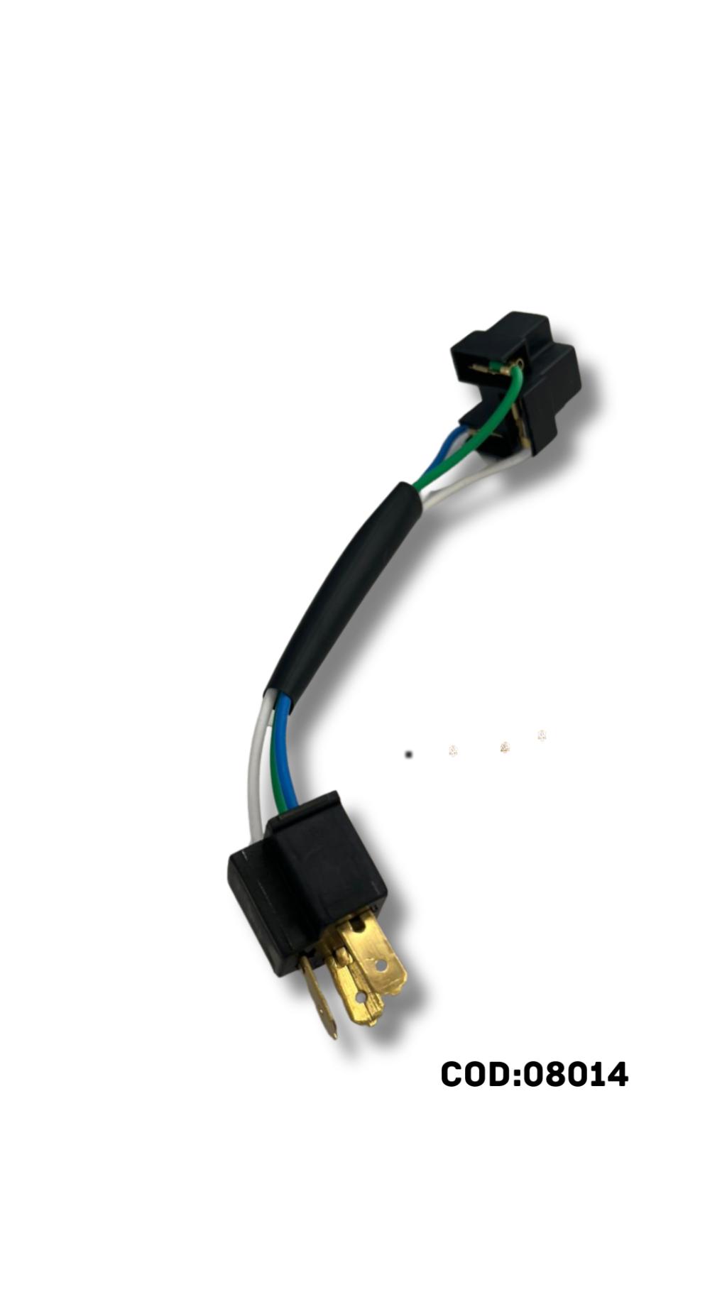 CHICOTE FAROL TITAN/FAN 160 25/LAMPAHA H4 ADPATADO