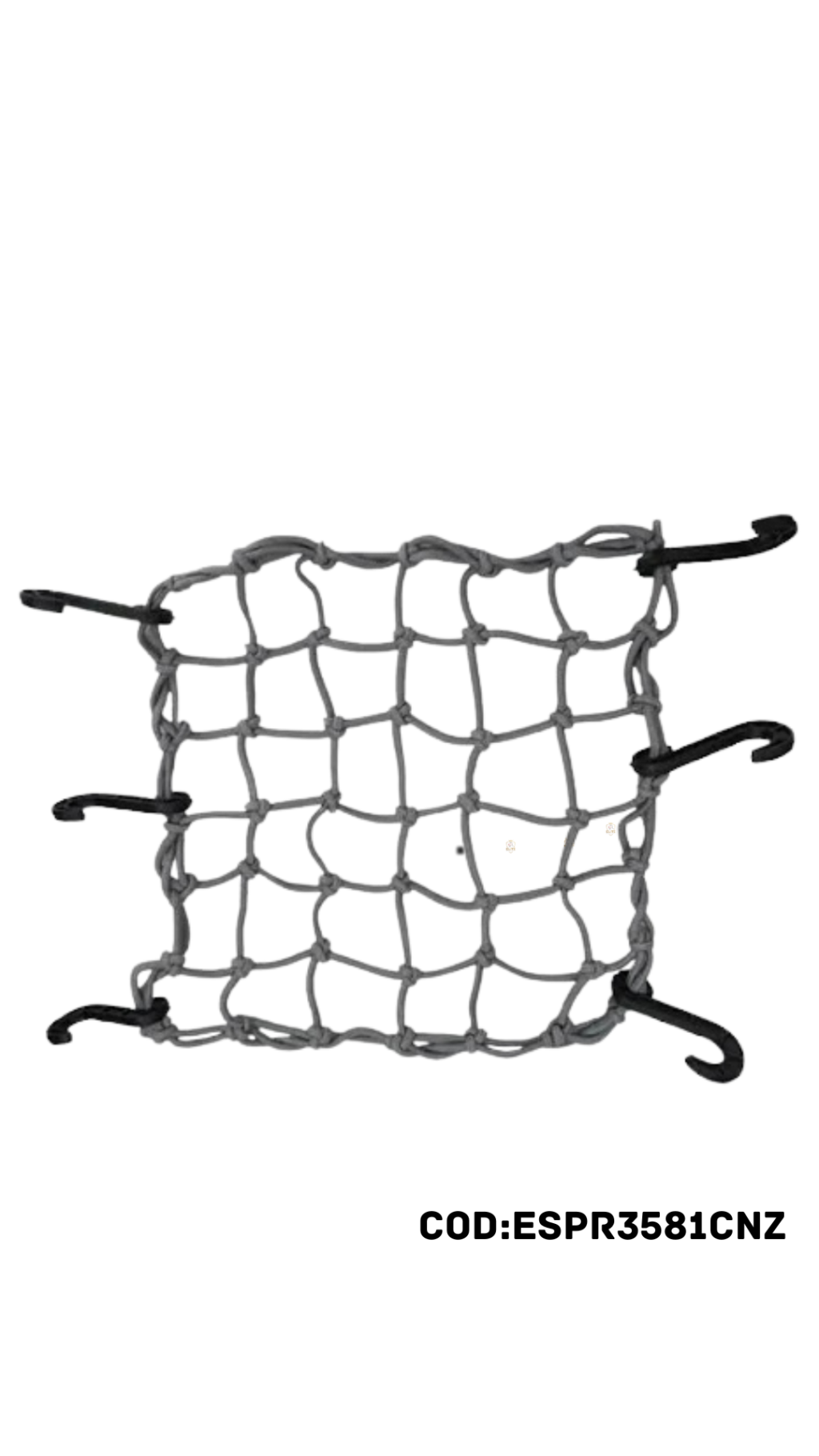 REDE DE CAPACETE CINZA