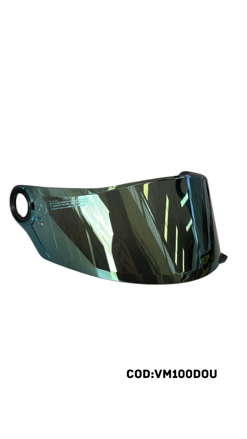 VISEIRA ABERTA LS2 / FF358 DOURADA