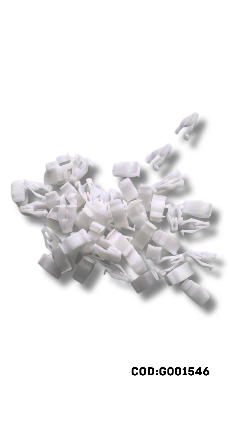 PRESILHA RABETA/ CARENAGEM FAROL TITAN 14/ (C/ 50 UNI)