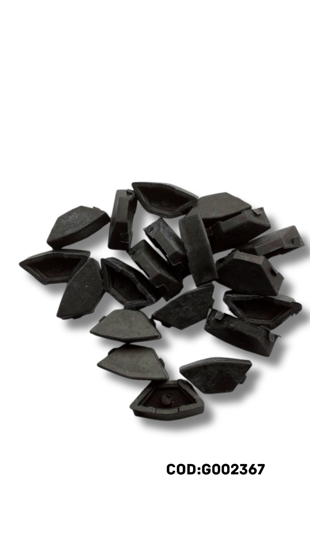 BORRACHA TAMPA PARAFUSO PAINEL FAN 150/160 (C/20 UND)