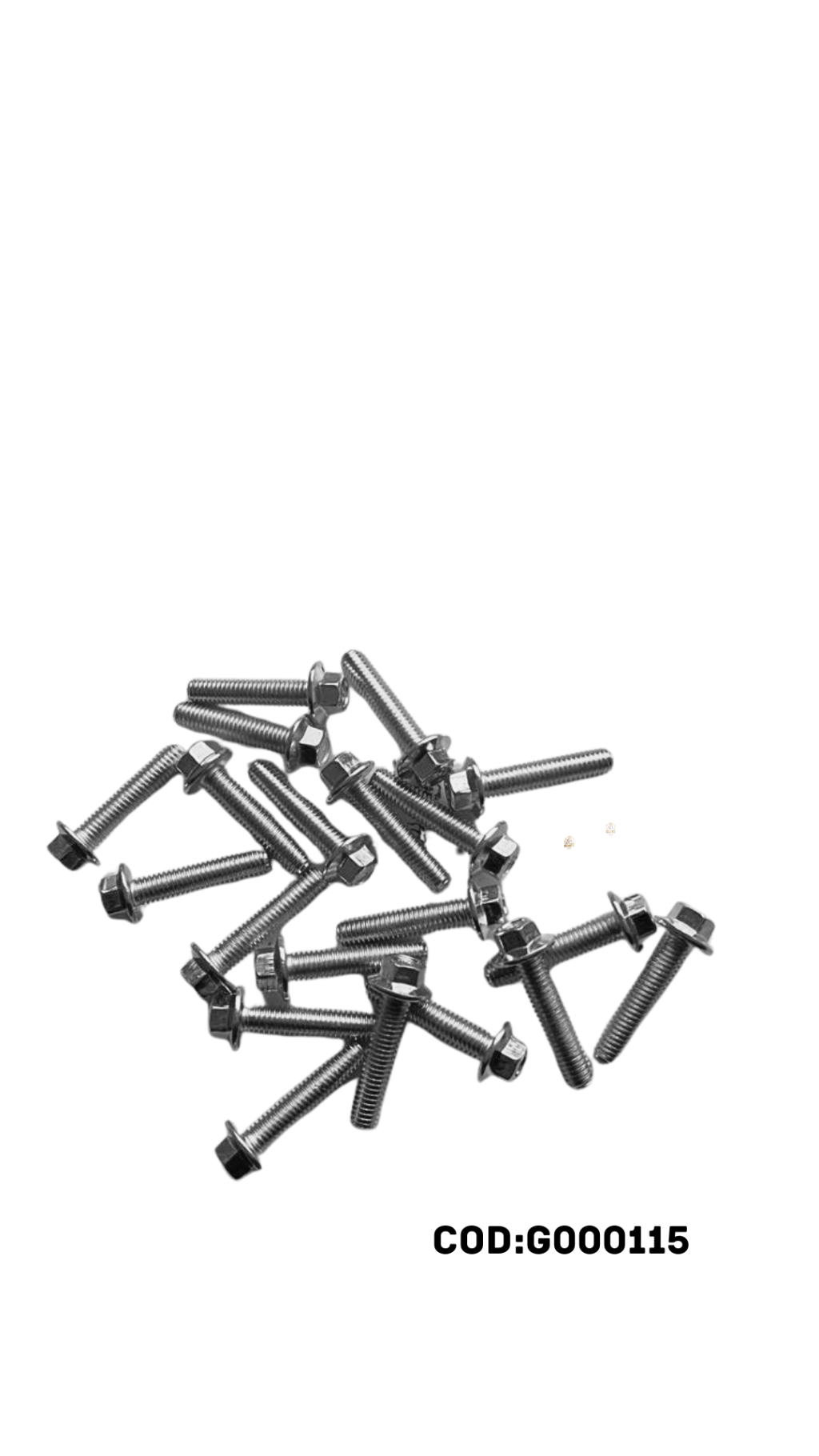 PARAFUSO FIX DO PARALAMA TITAN M6X28CH  ( C/20 UNI )