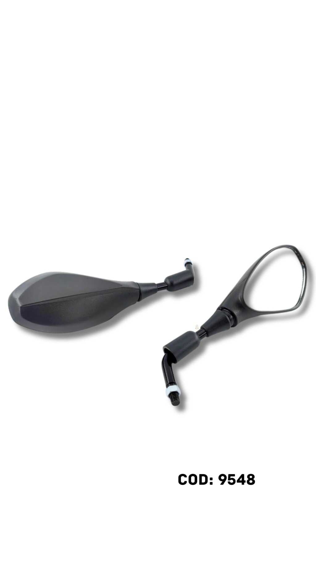 RETROVISOR BMW/GS 800 LENTE CONVEXO P/MOTO HONDA F - IXO EMBUS