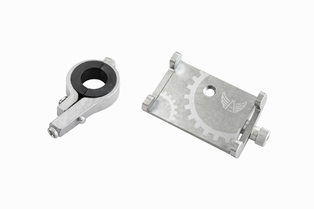 SUPORTE DE CELULAR ALUMINIO REFORÇADO AJUSTAVEL ( CINZA )