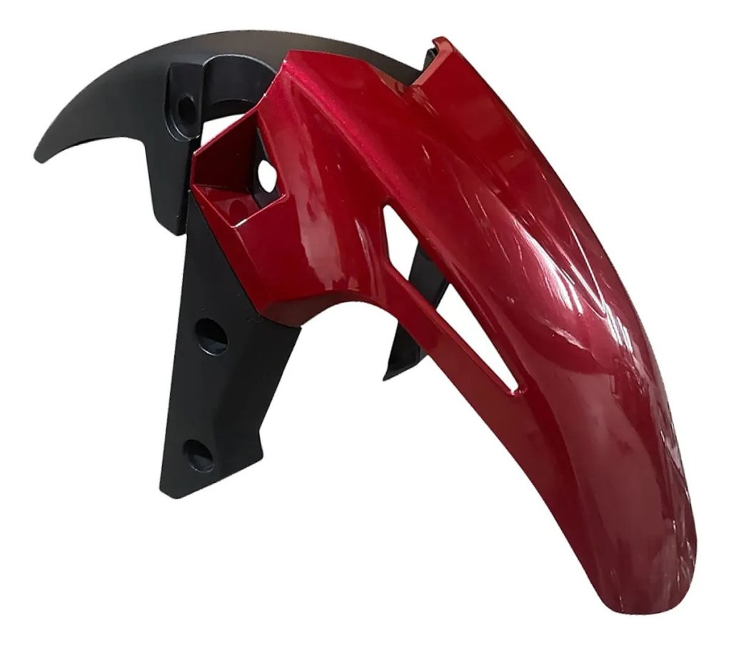 PARALAMA DIANT. CBF 300 25 ADAPT. PARA TITAN 160 2024 VERMELHO