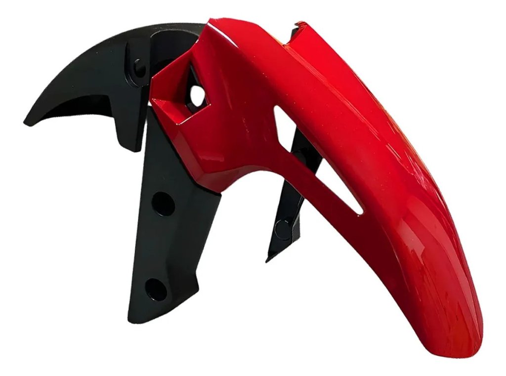 PARALAMA DIANT. CBF 300 25 ADAPT. PARA TITAN 160 16/18 E 22/23 VERMELHO