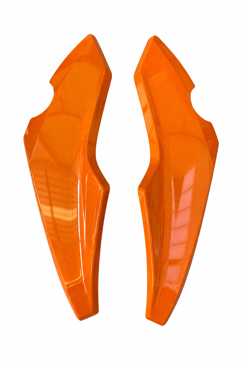 CARENAGEM LAT. DO FAROL 2025 COMP. TITAN 160 PRETO FOSCO