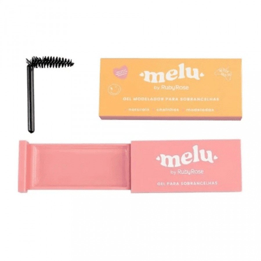 Gel Modelador de Sobrancelhas Melu Ruby Rose