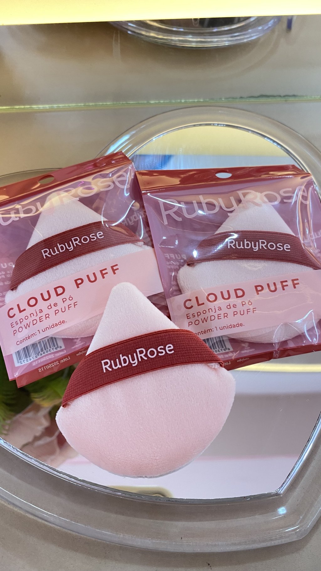 Esponja para Pó Ruby rose Cliud Puff 
