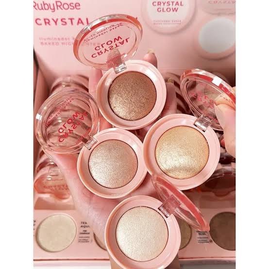 Iluminador Baked | Crystal Glow | Ruby Rose