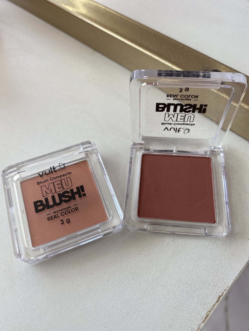 Blush compacto: Meu Blush!