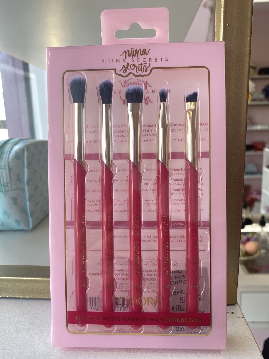 Kit de pincéis para olhos essenciais 