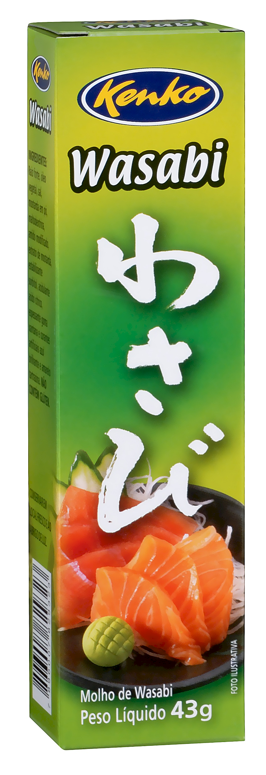 3607 - KENKO WASABI 43G TUBO
