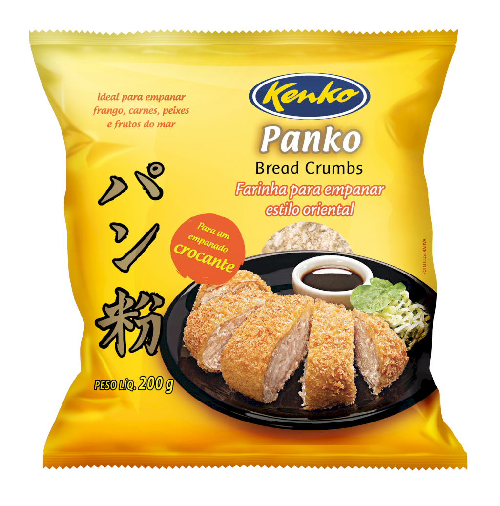 3536 - FARINHA PANKO 200G PARA EMPANAR (MÍNIMO 3 UNI)