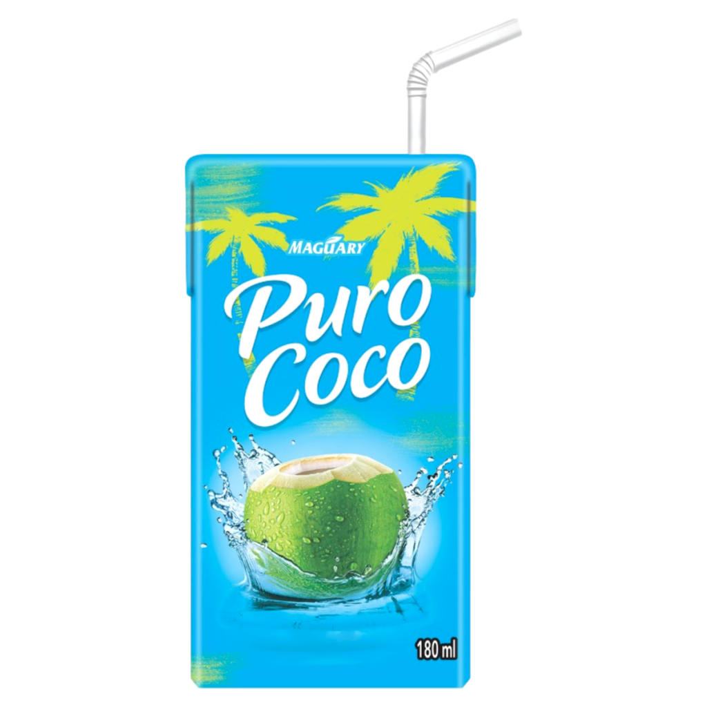 4420 - PURO COCO 180ML AGUA DE COCO (MÍNIMO 9 UNI)