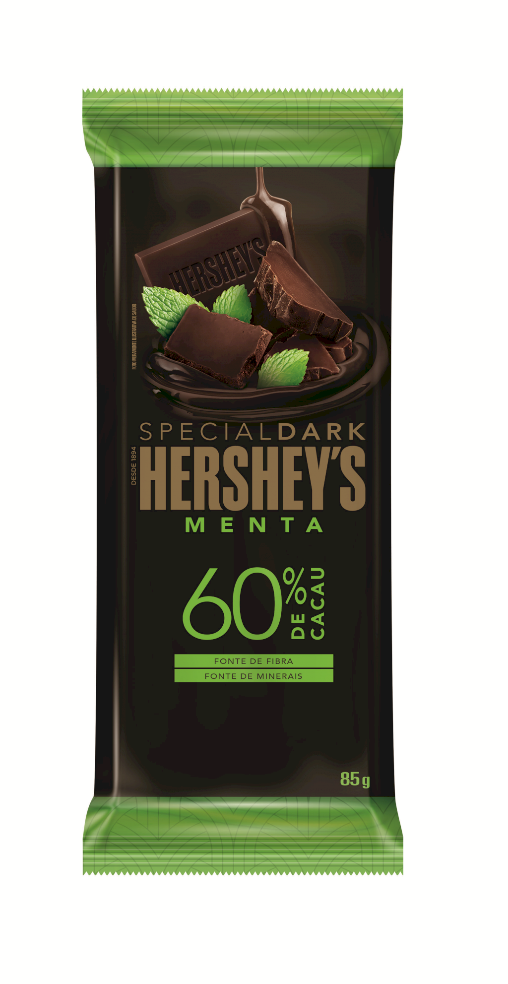 627- BARRA SPECIAL DARK 85G MENTA (C/ 17 UNI)