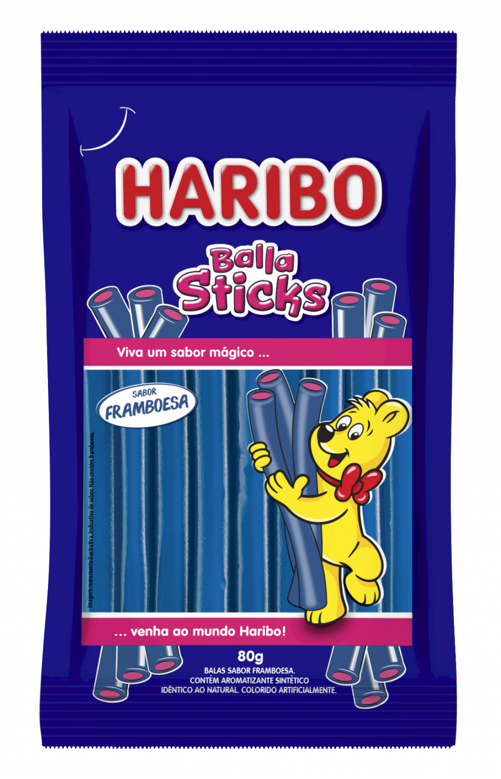 2602 - B.STICKS 80G FRAMBOESA(MÍNIMO 6 UNI)