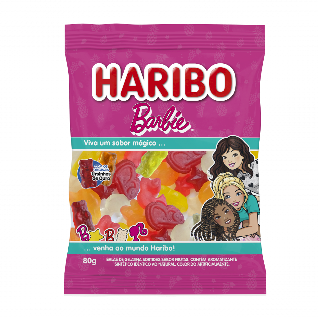 2605 - B.GELATINA 80G BARBIE FRUTAS(MÍNIMO 6 UNI)
