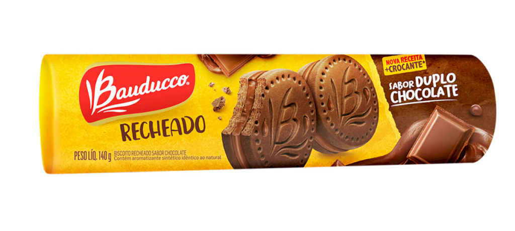 7019 - RECHEADOS 140G DUPLO CHOCOLATE (MÍNIMO 8 UNI)
