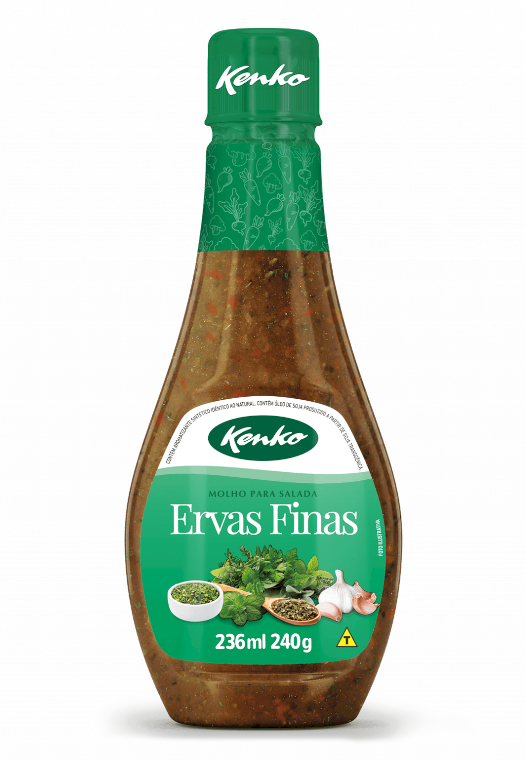 3736 - KENKO M.SALADA 236ML ERVAS FINAS (MÍNIMO 6 UNI)