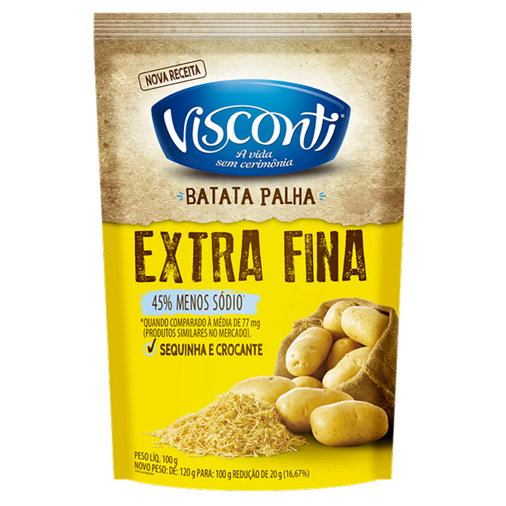 24549 - BATATA PALHA 100G EXTRA FINA (MÍNIMO 5 UNI)