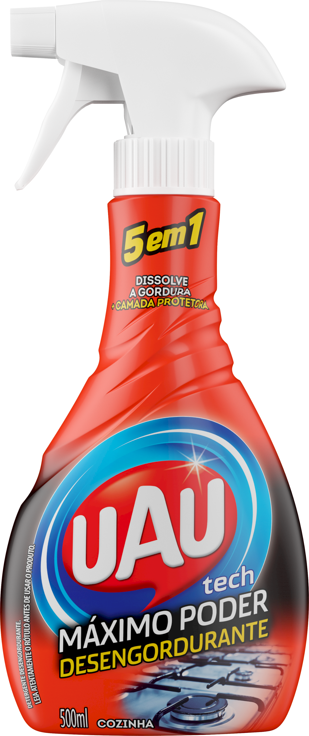 14306 - UAU DESENGORDURANTE 500ML GATILHO (MÍNIMO 3 UNI)