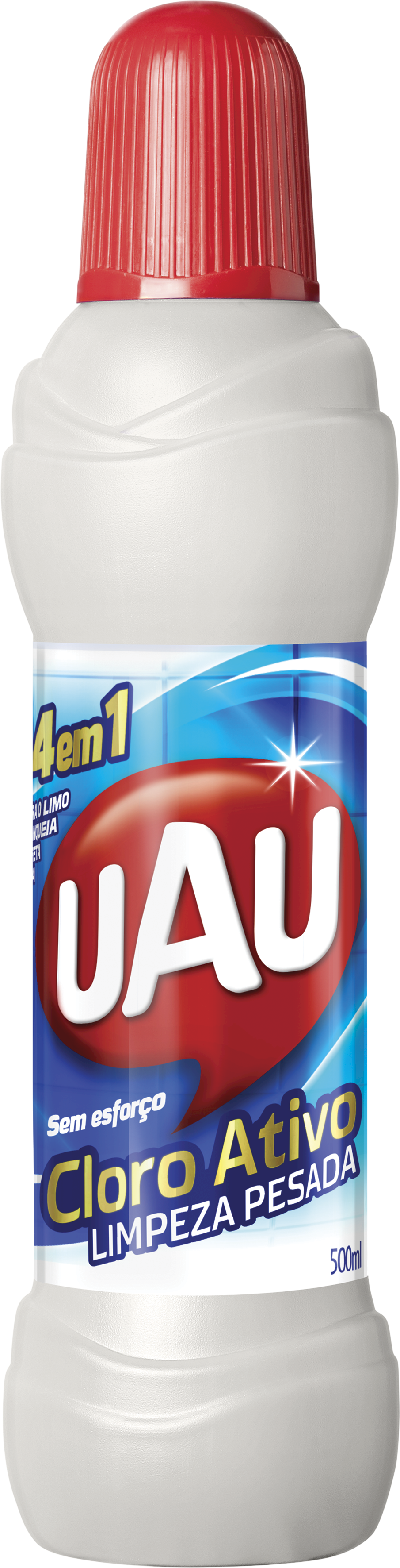 14375 - UAU L.PESADA 500ML CLORO ATIVO 4X1 (MÍNIMO 6 UNI)