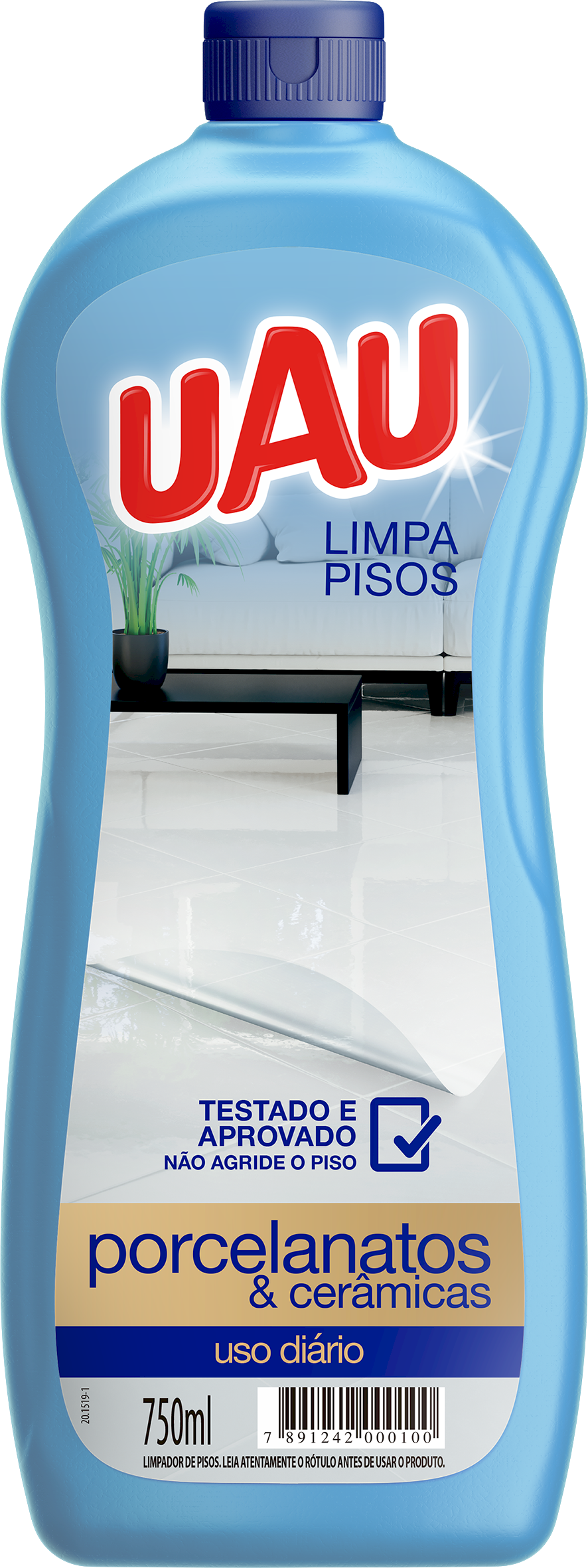 14420 - UAU L.PISOS 750ML PORCEL.E CERAMICAS (MÍNIMO 3 UNI)