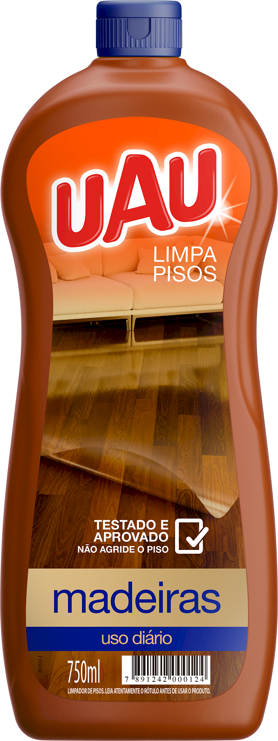 14422 - UAU L.PISOS 750ML MADEIRAS (MÍNIMO 3 UNI)