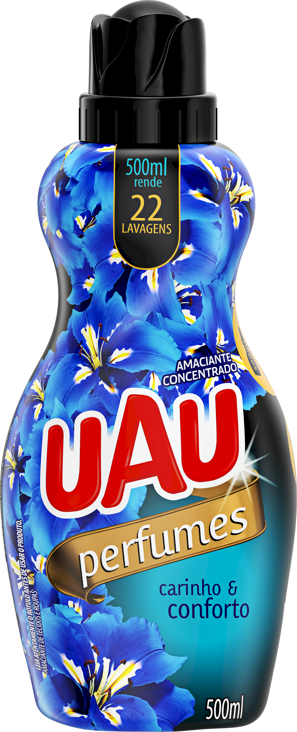 14452 - UAU AMACIANTE 500ML CARIN./CONF. (MÍNIMO 6 UNI)