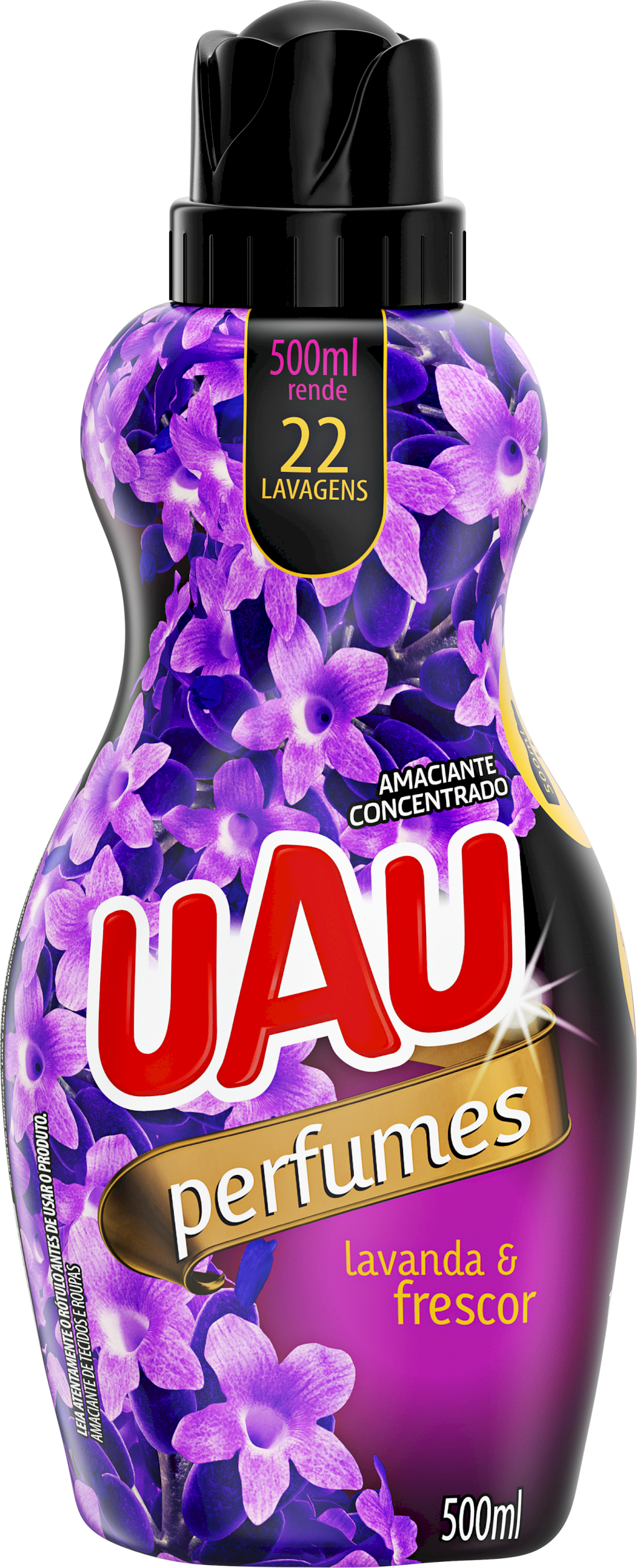 14453 - UAU AMACIANTE 500ML LAVD./FRESC. (MÍNIMO 6 UNI)