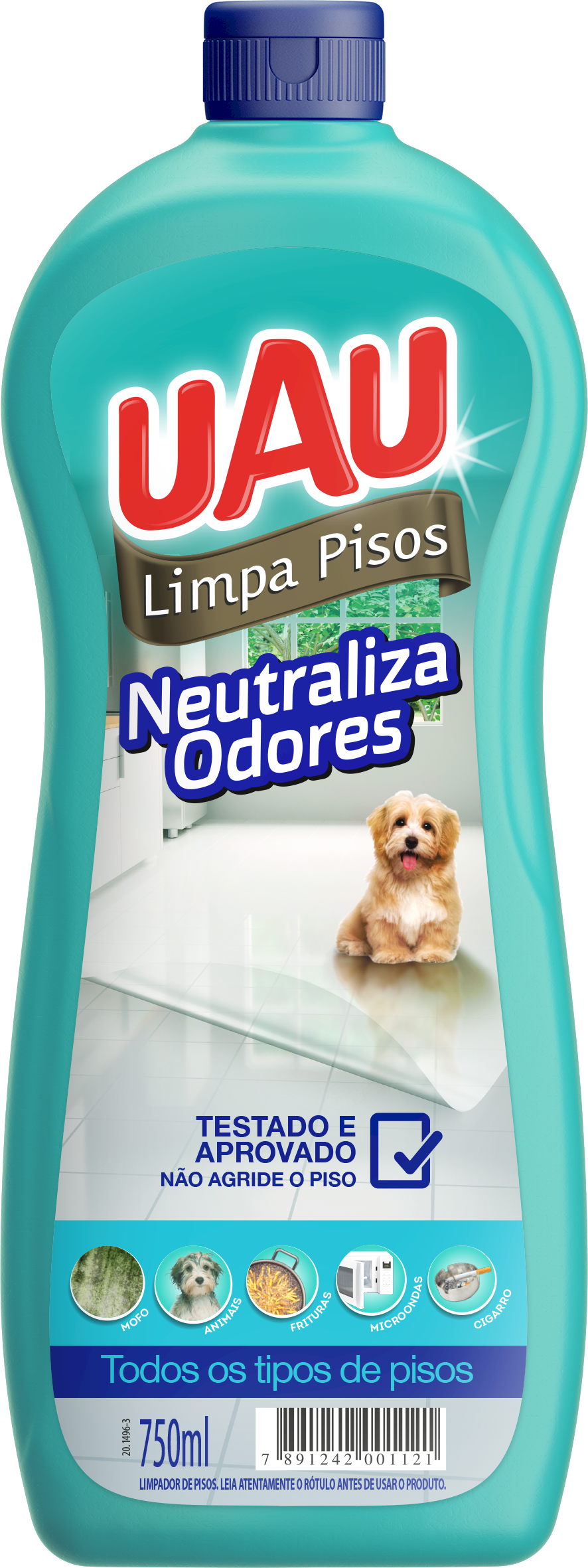 14492 - UAU L.PISOS 750ML NEUTRALIZA ODORES (MÍNIMO 3 UNI)