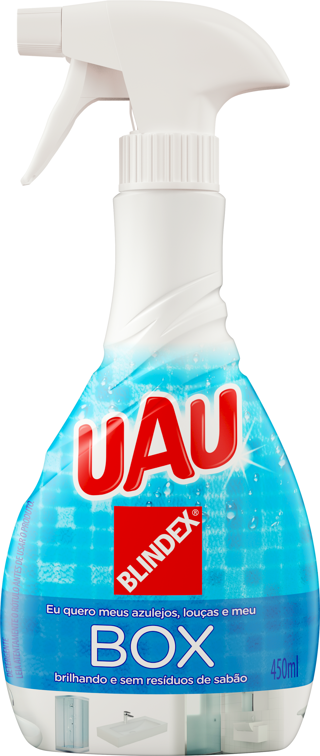 14494 - UAU LIMPA BOX 450ML GATILHO (MÍNIMO 3 UNI)