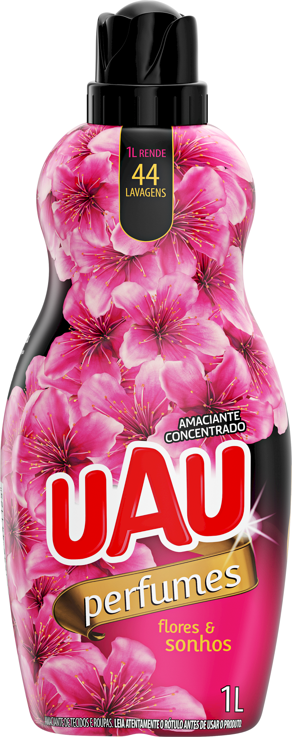 14511 - UAU AMACIANTE 1L PERF.FLORES/SONHOS (MÍNIMO 3 UNI)