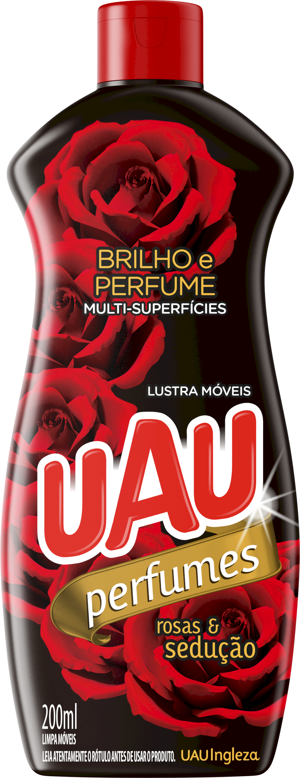 14517 - UAU L.MOVEIS 200ML ROSAS/SEDUCAO (MÍNIMO 6 UNI)