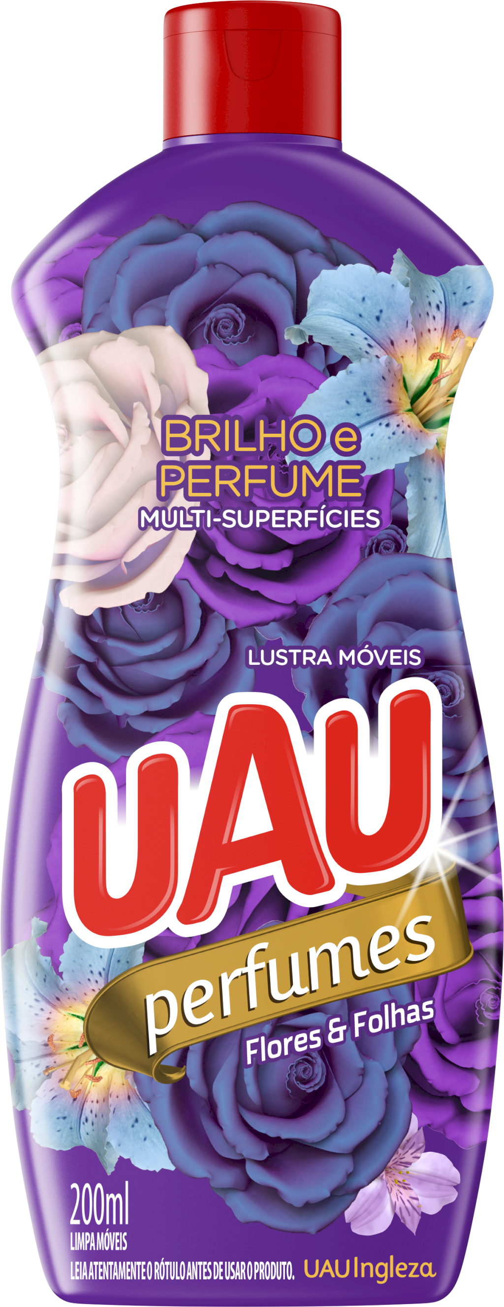 14549 - UAU L.MOVEIS 200ML FLORES/FOLHAS (MÍNIMO 6 UNI)