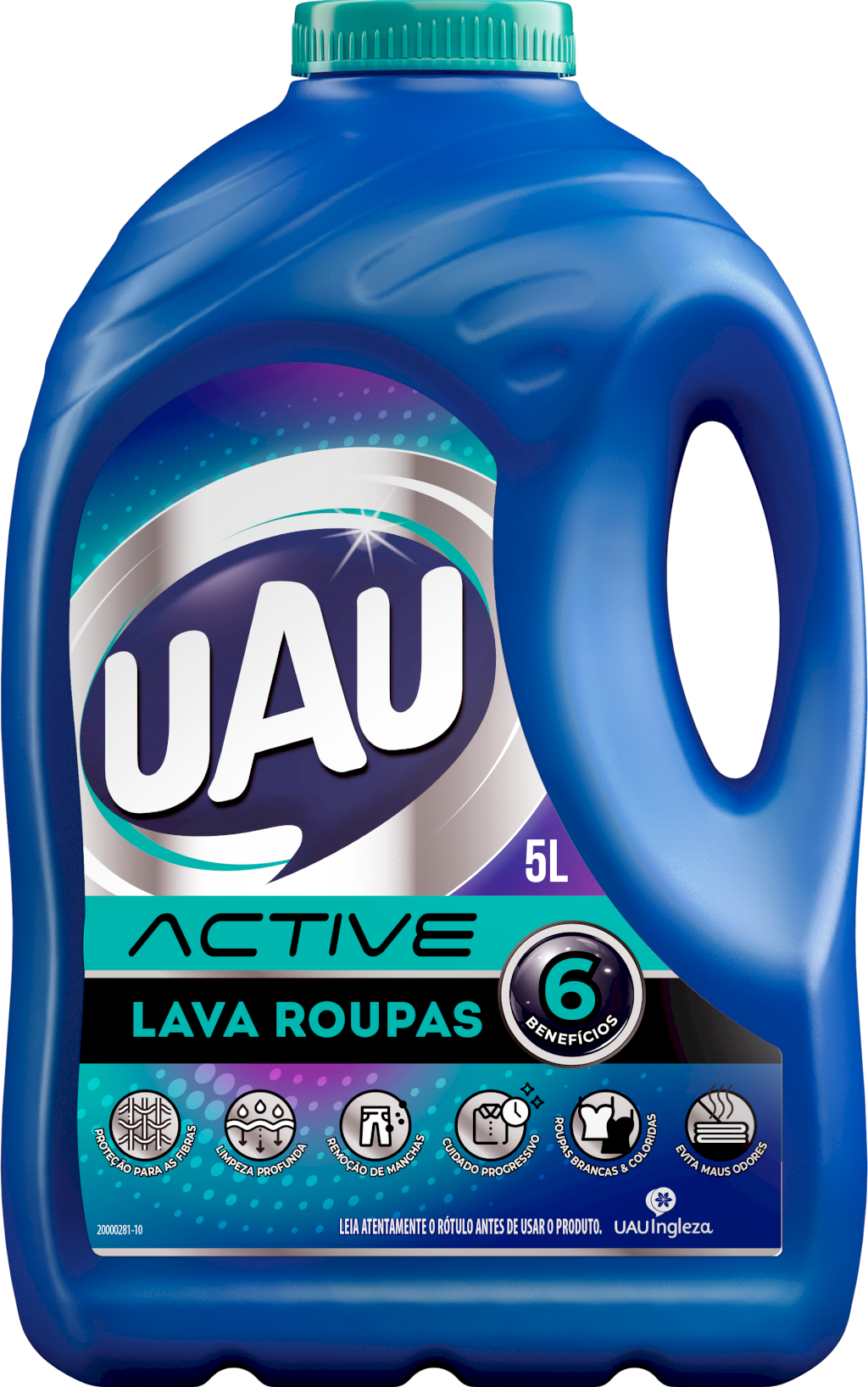 14553 - UAU LAVA ROUPAS LIQUIDO ACTIVE 5L