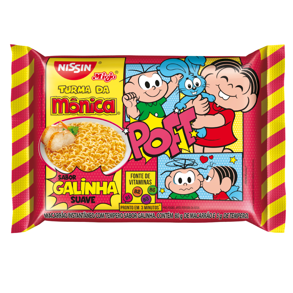 15215 - LAMEN TURMA MONICA 85G GALINHA (MÍNIMO 10 UNI)