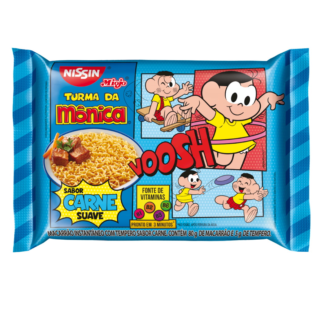 15216 - LAMEN TURMA MONICA 85G CARNE