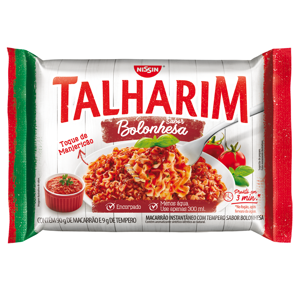 15230 - LAMEN TALHARIM 99G BOLONHESA (MÍNIMO 5 UNI)