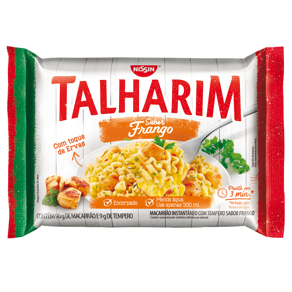 15231 - LAMEN TALHARIM 99G FRANGO (MÍNIMO 5 UNI)