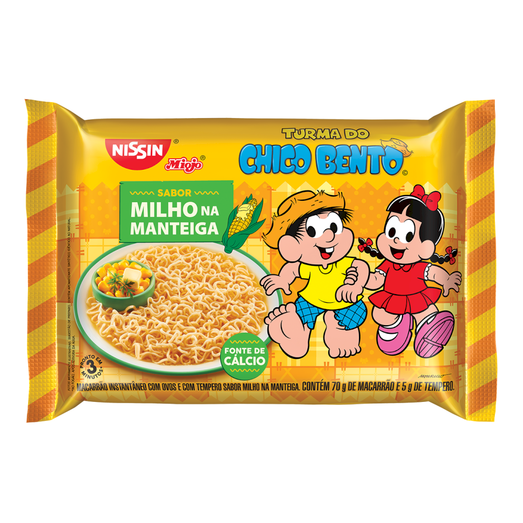 15297 - LAMEN TURMA CHICO BENTO 75G MILHO (MÍNIMO 10 UNI)