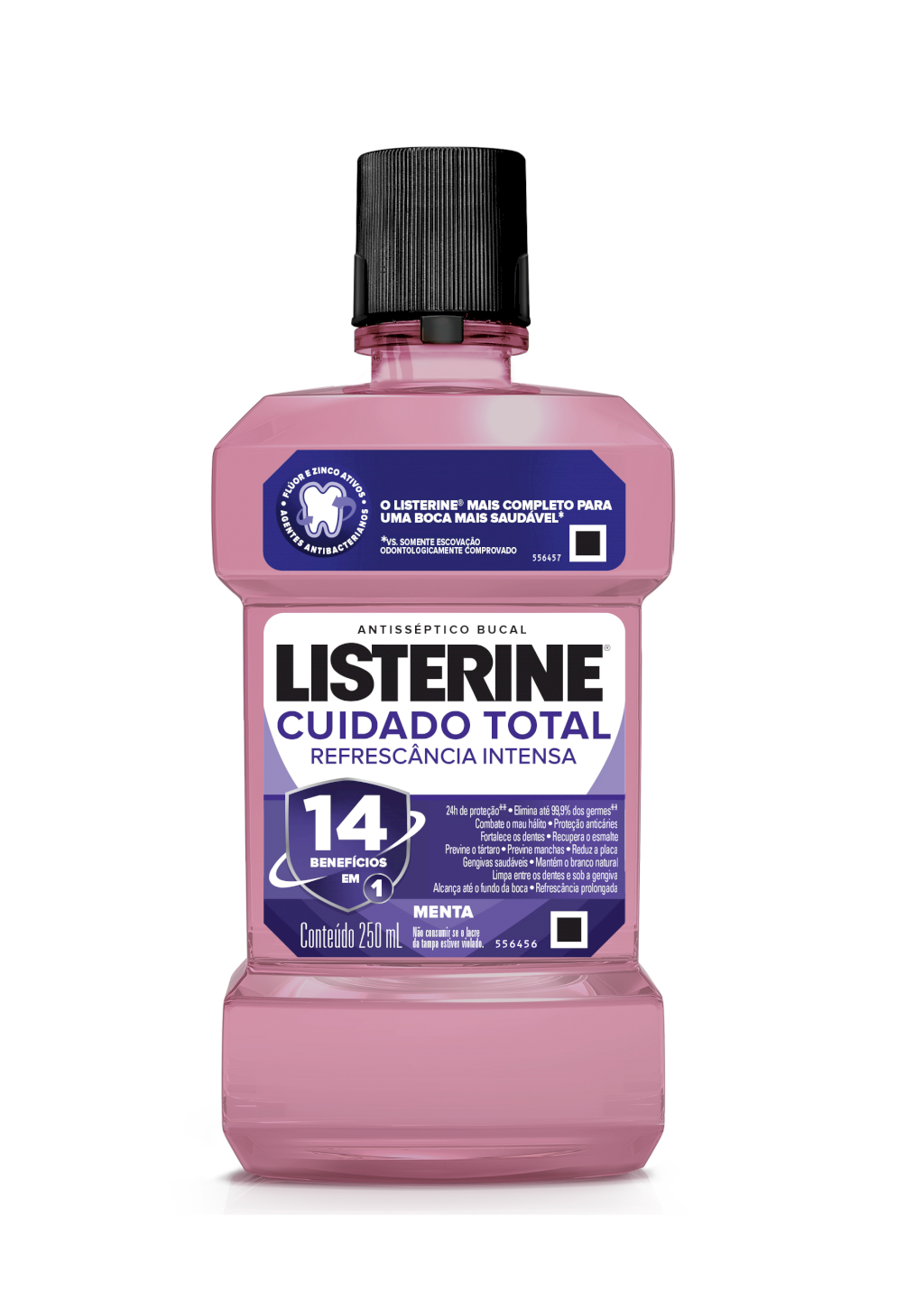 LISTERINE CUID.TOTAL (250ml OU 500ml)