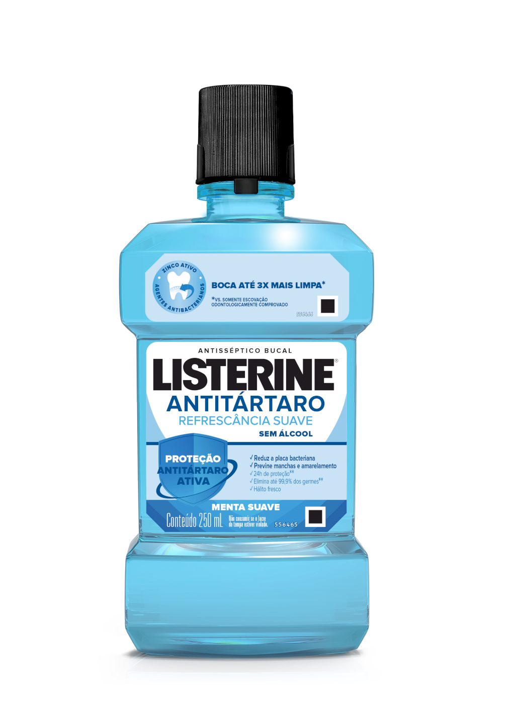  LISTERINE 250ML ANTITAR. S/ALC (250ml OU 500ml)