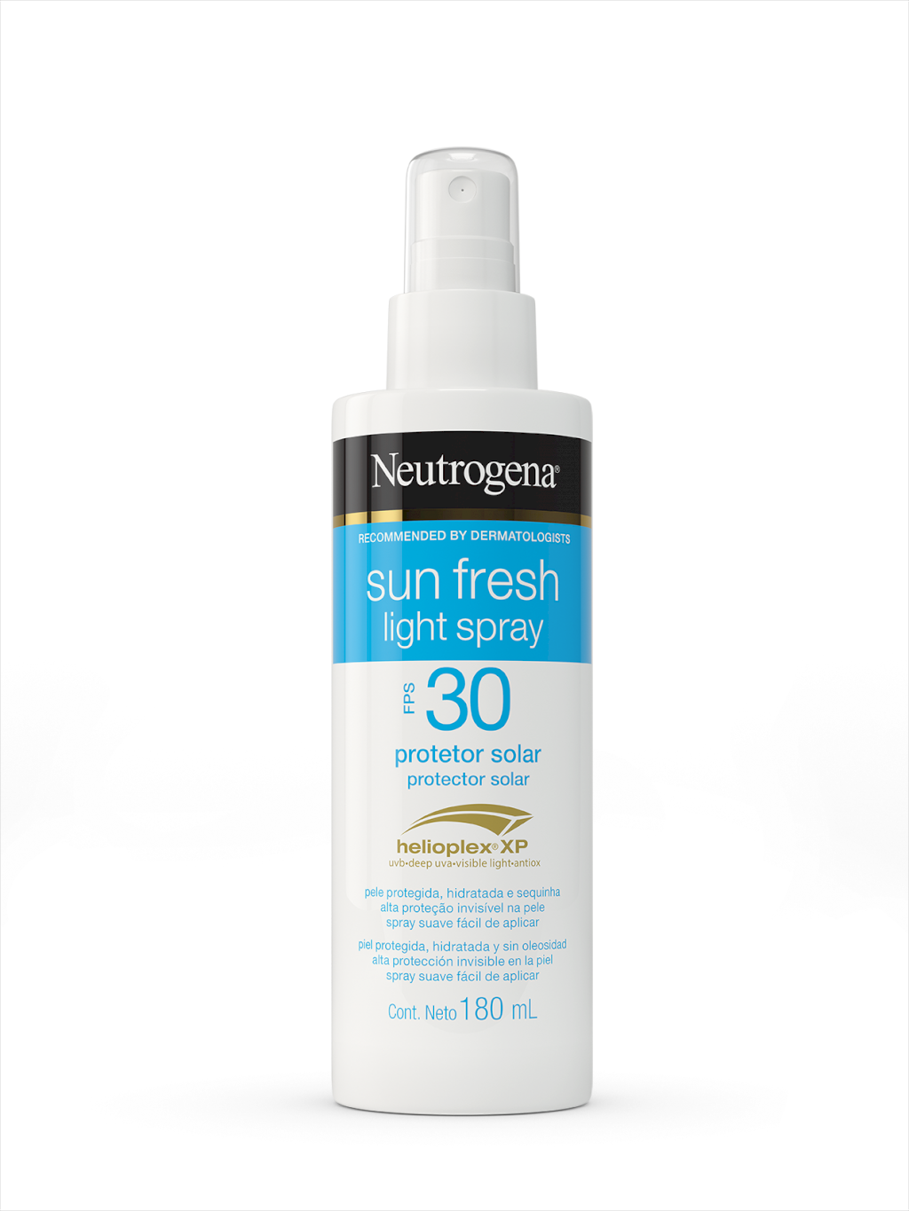 13828 - SUN FRESH LIGHT SPRAY 180ML FPS 30