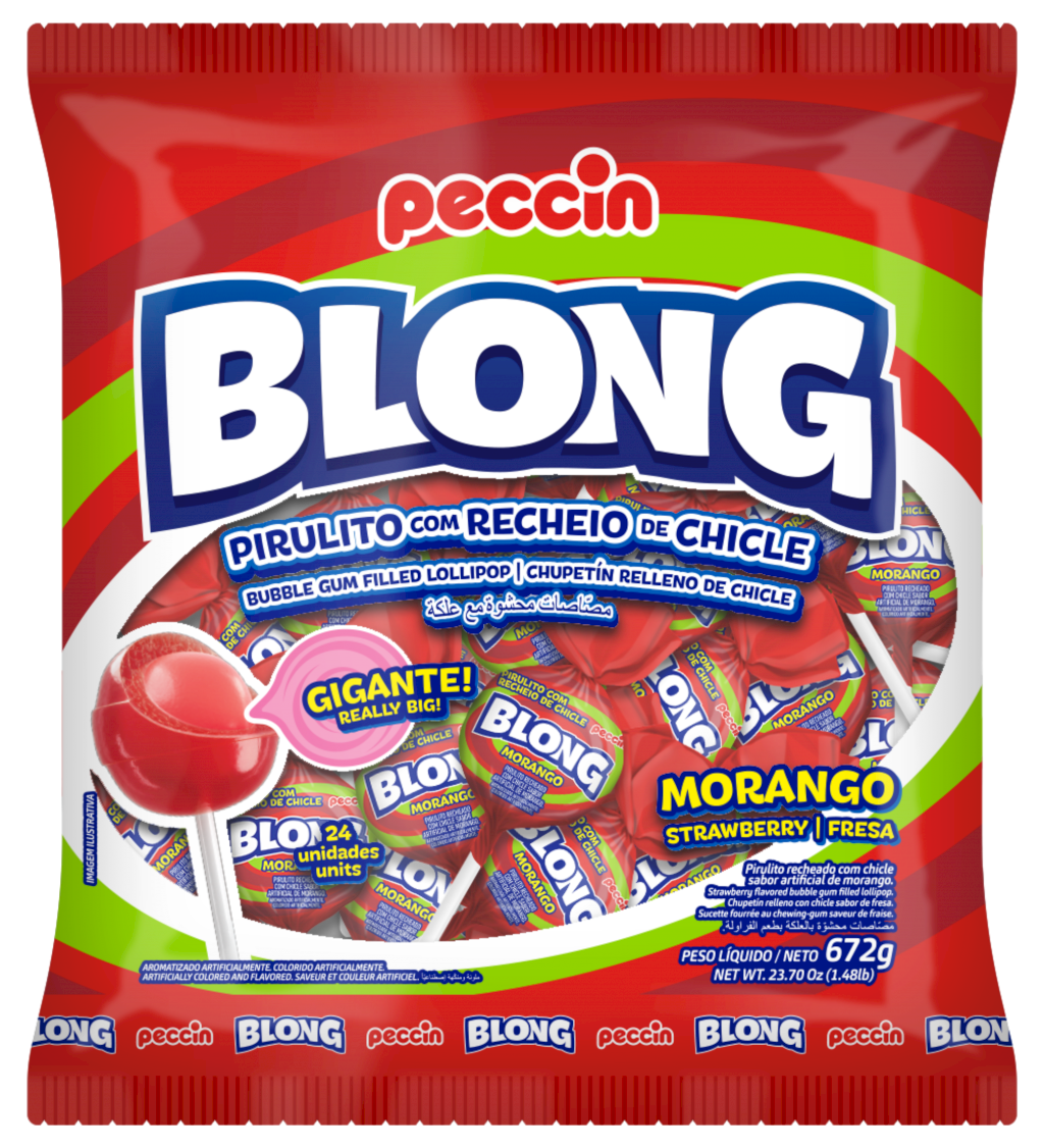 1242 - PIRULITO BLONG 672G MORANGO
